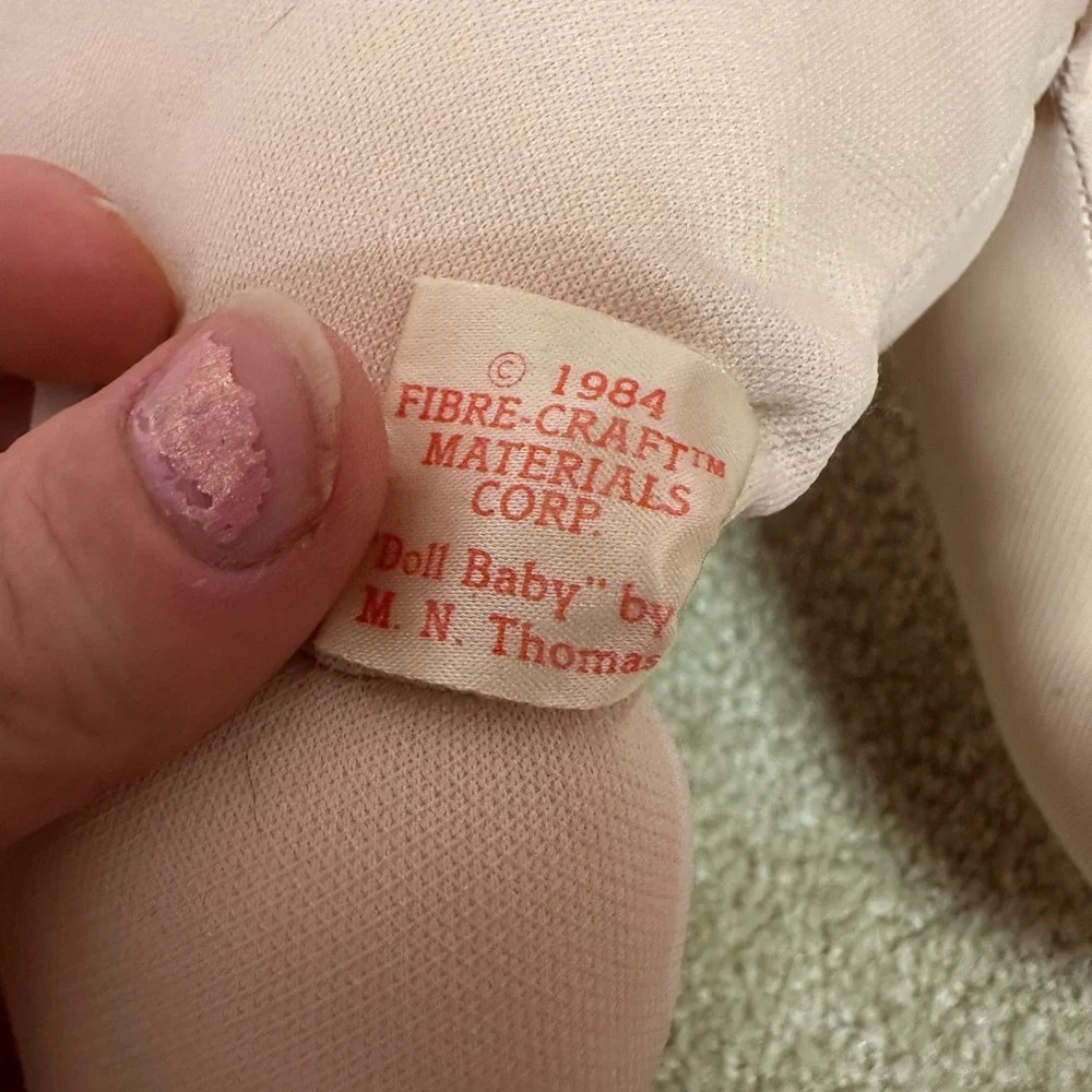 Vintage Original Doll Baby 1984 Martha Nelson M.N. Thomas Doll Girl